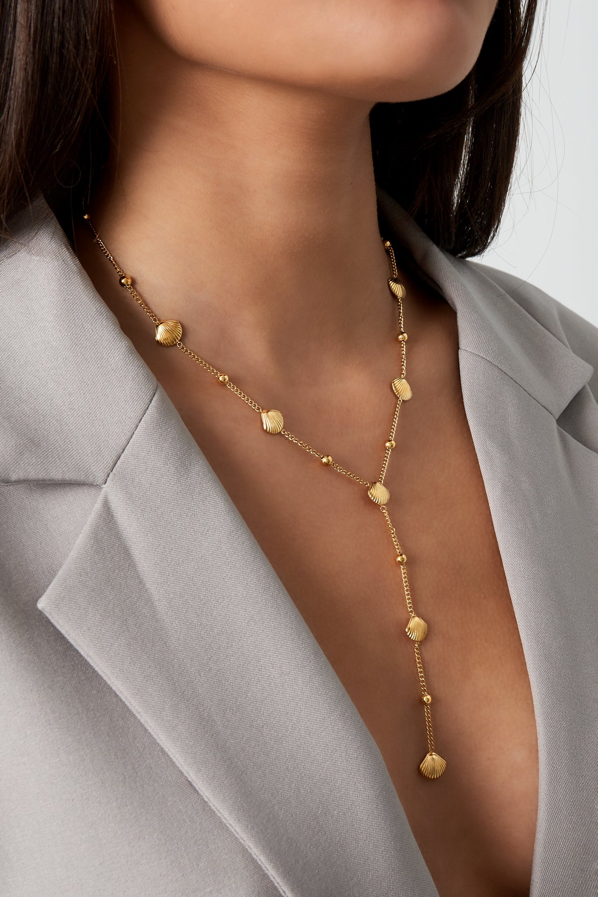 collier sérénade de coquillages