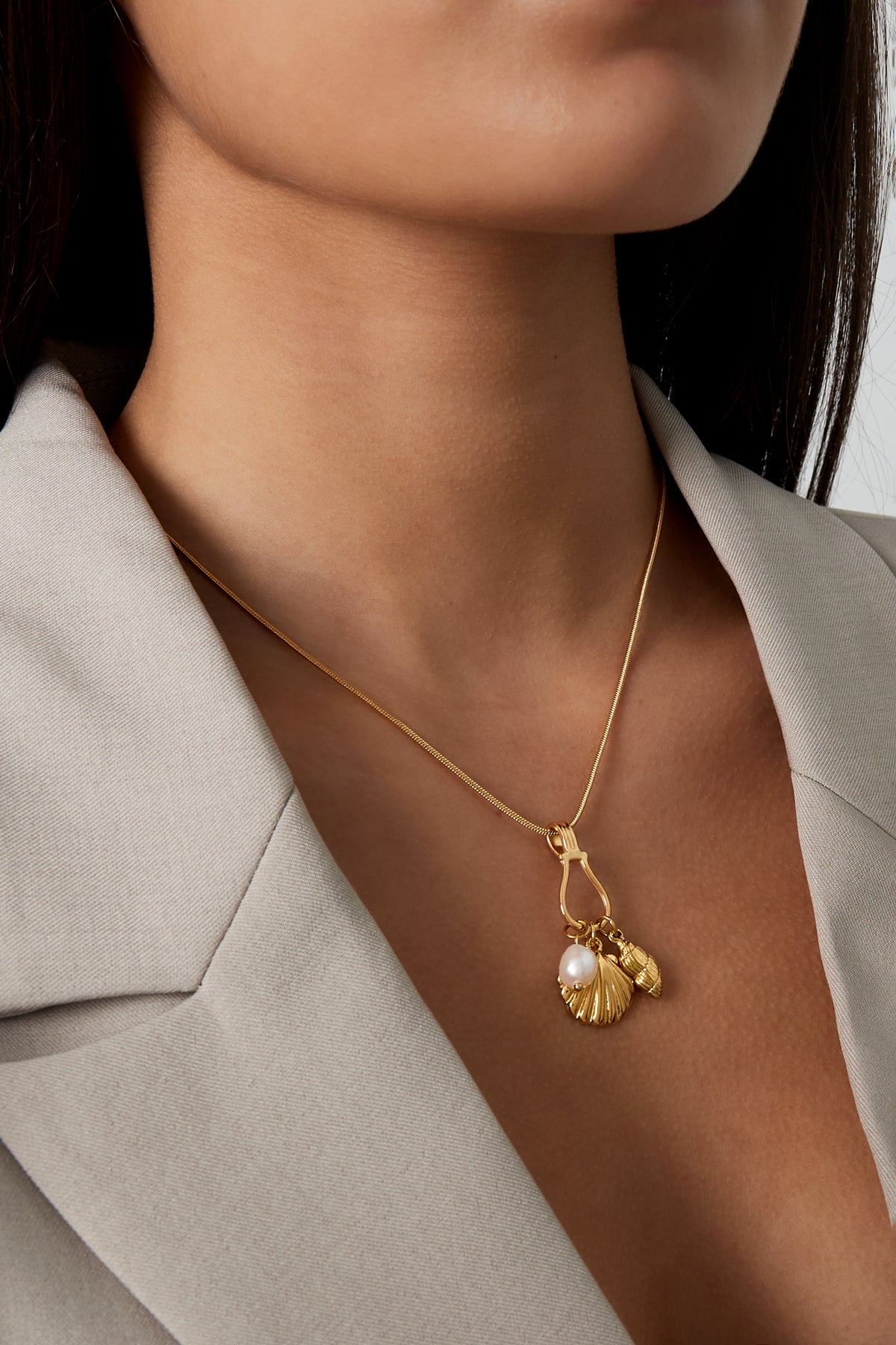 collier secrets de coquillages