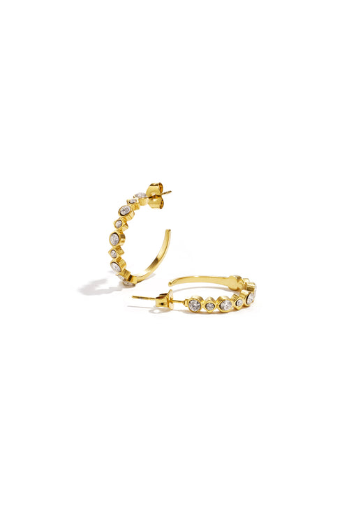 Boucles d'oreilles créoles - 63835