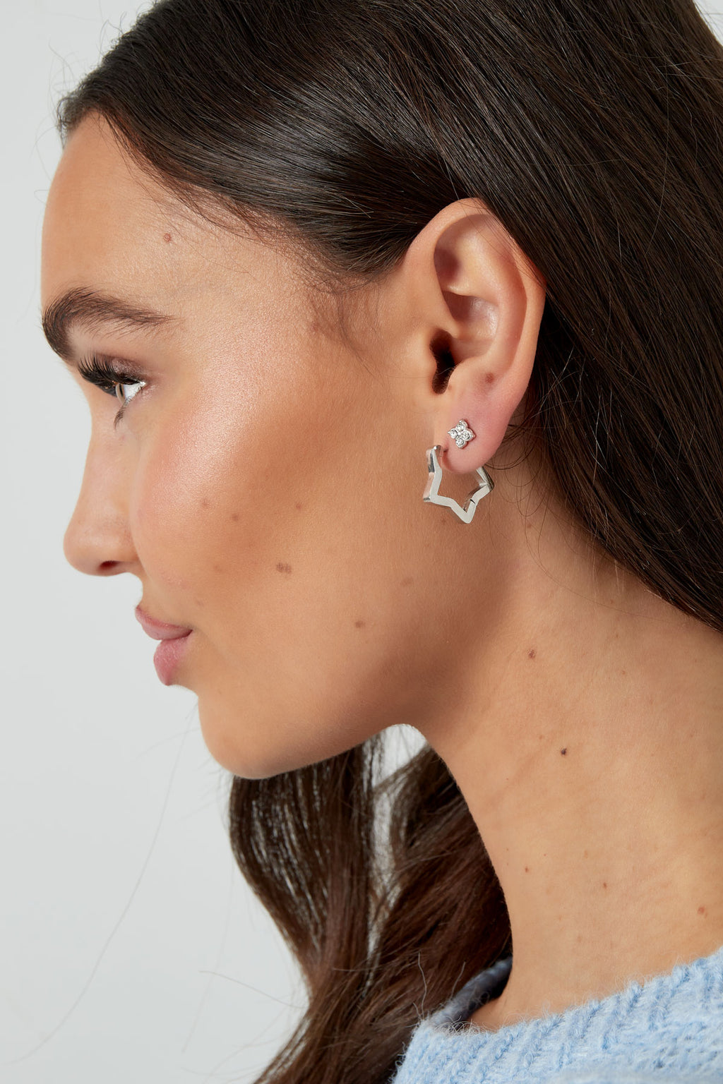 Boucles d'oreilles Puces Scintillantes -15895