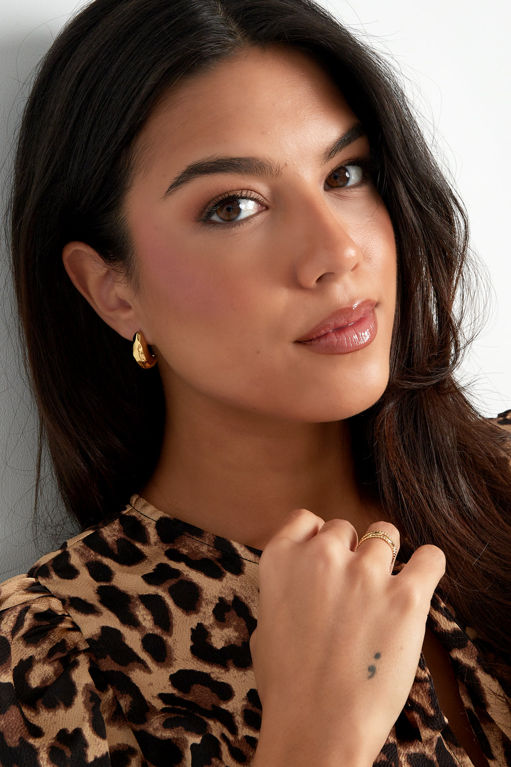 Boucles d'oreilles Lune -17026