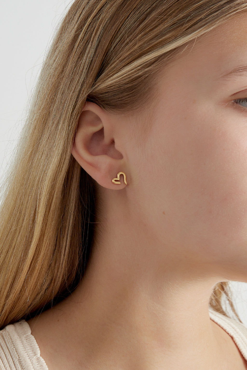Boucles d'oreilles Cœur -17129