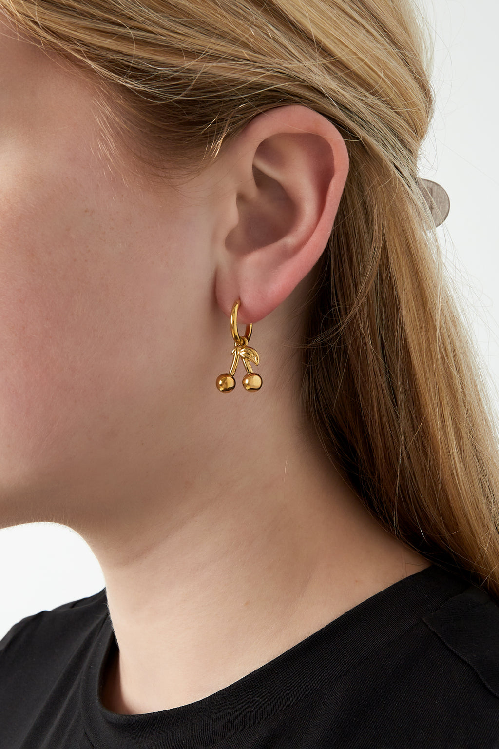 boucles d'oreilles cerise sur le gâteau