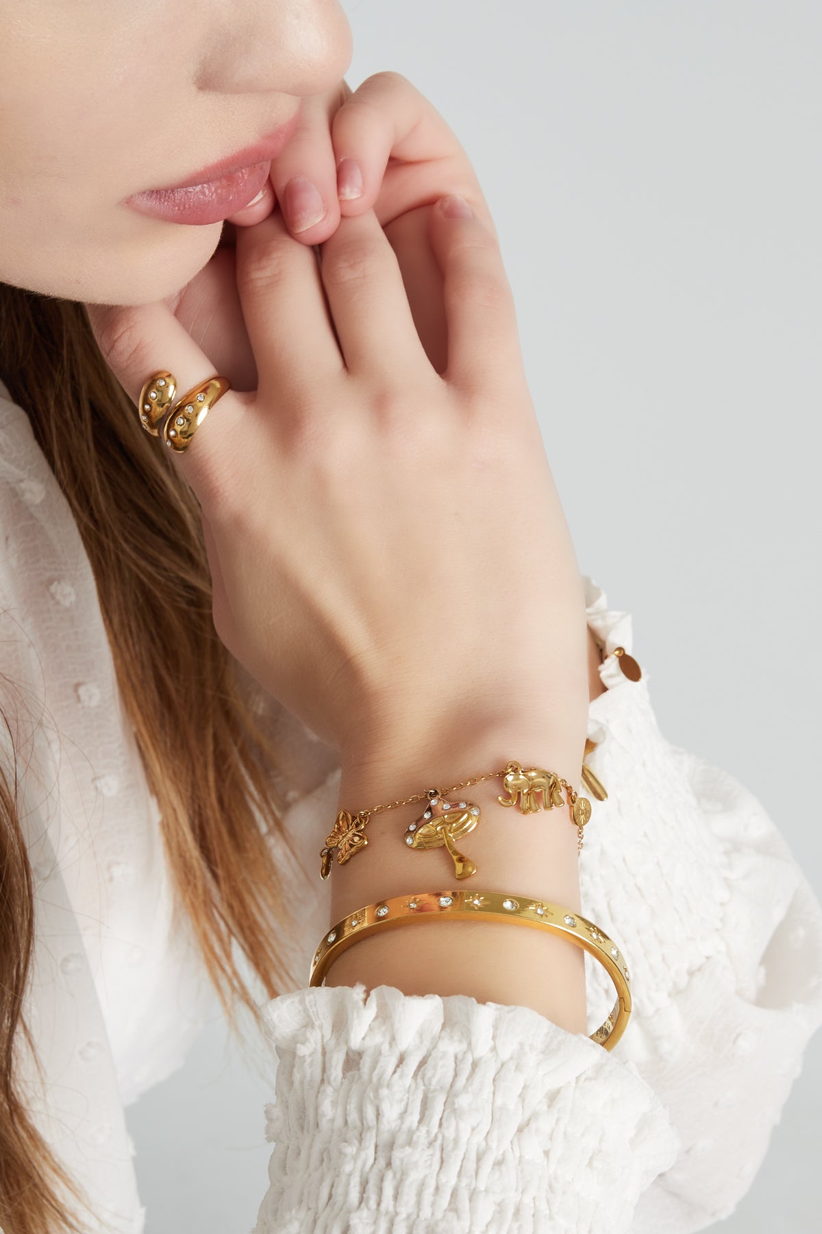 bracelet à breloques wild whisper