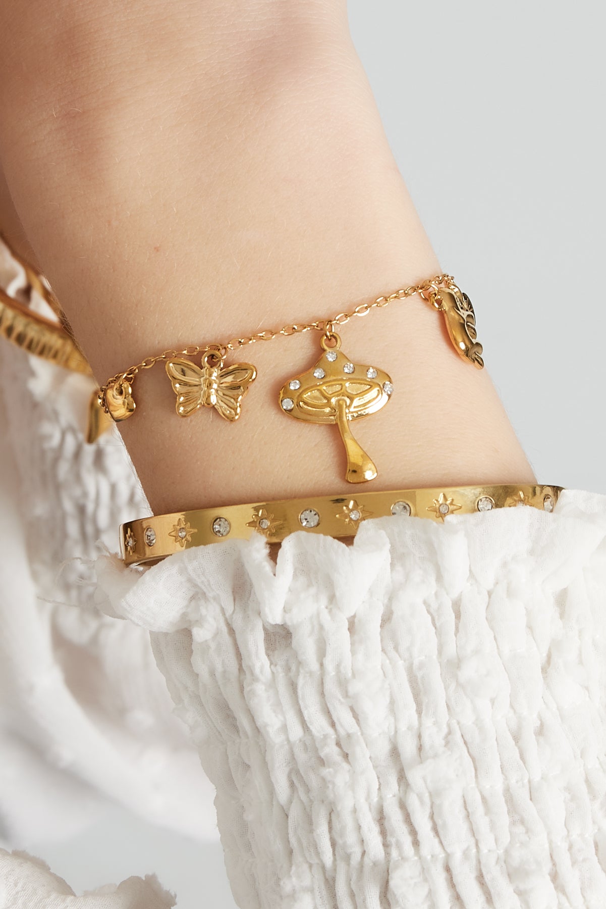 bracelet à breloques wild whisper