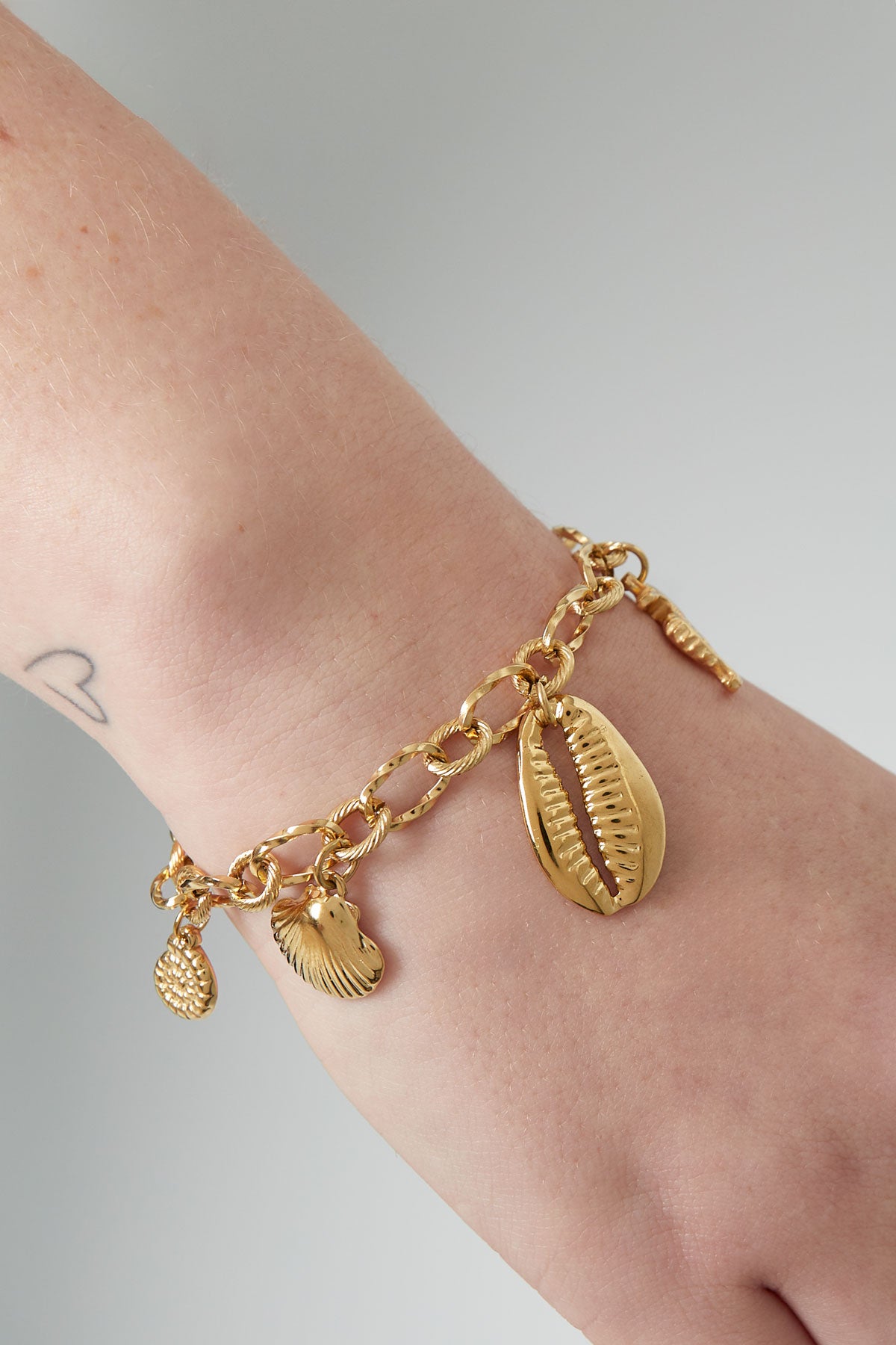 bracelet à breloques mer sauvage