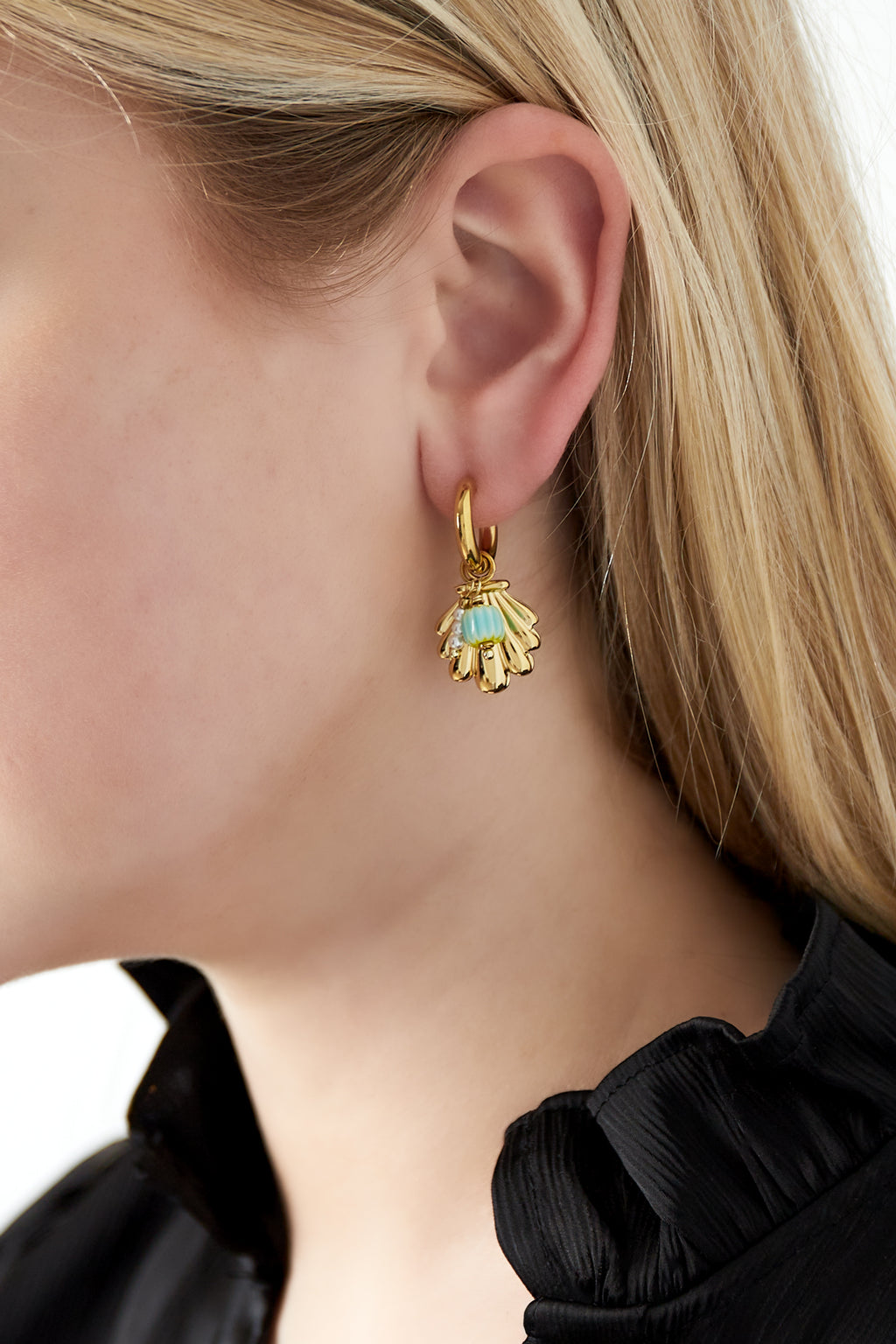 boucles d'oreilles coquillage