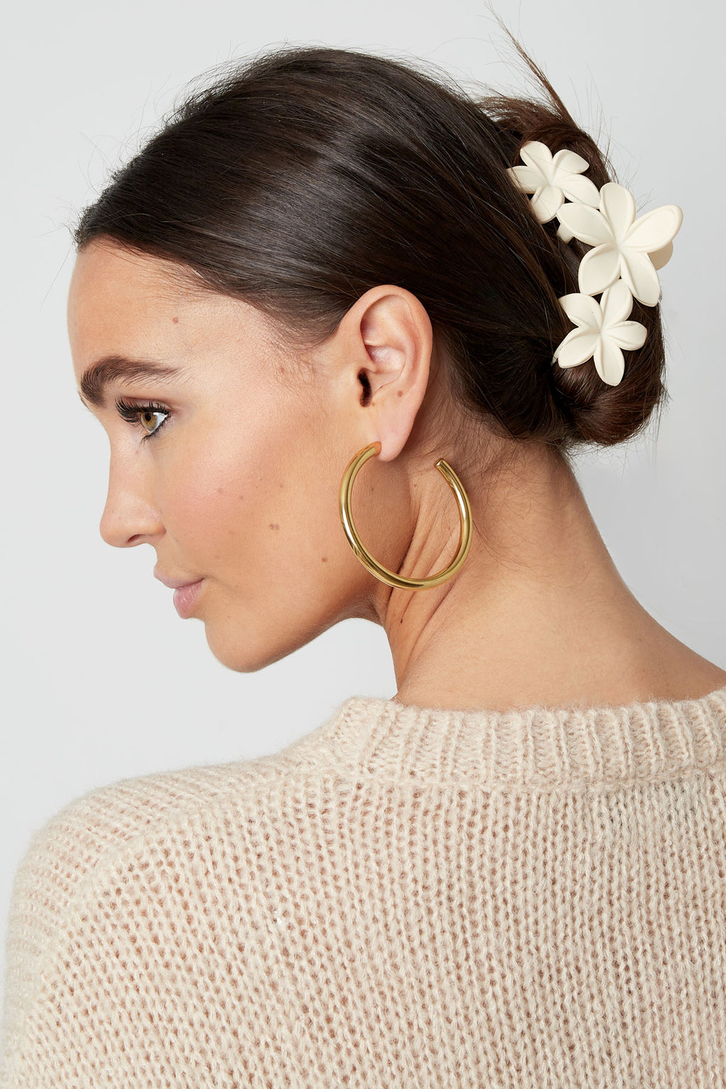 Barrette à cheveux Grandes Fleurs - 15689