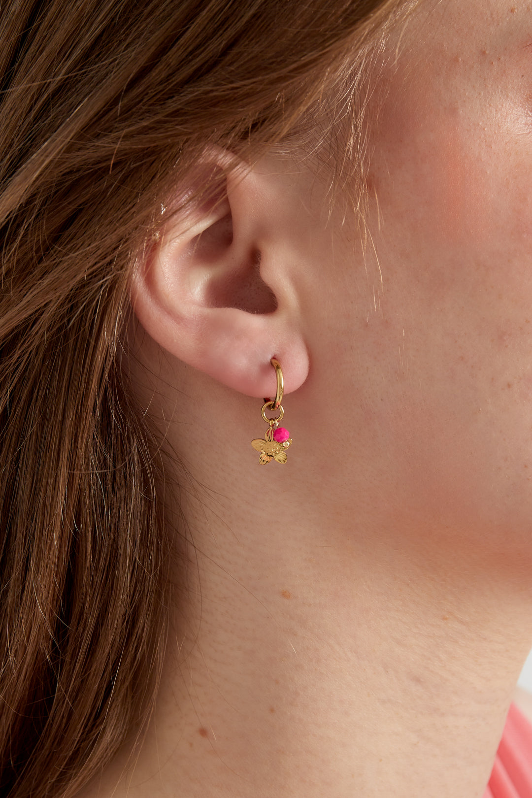 Boucles d'oreilles Fleur de Perle