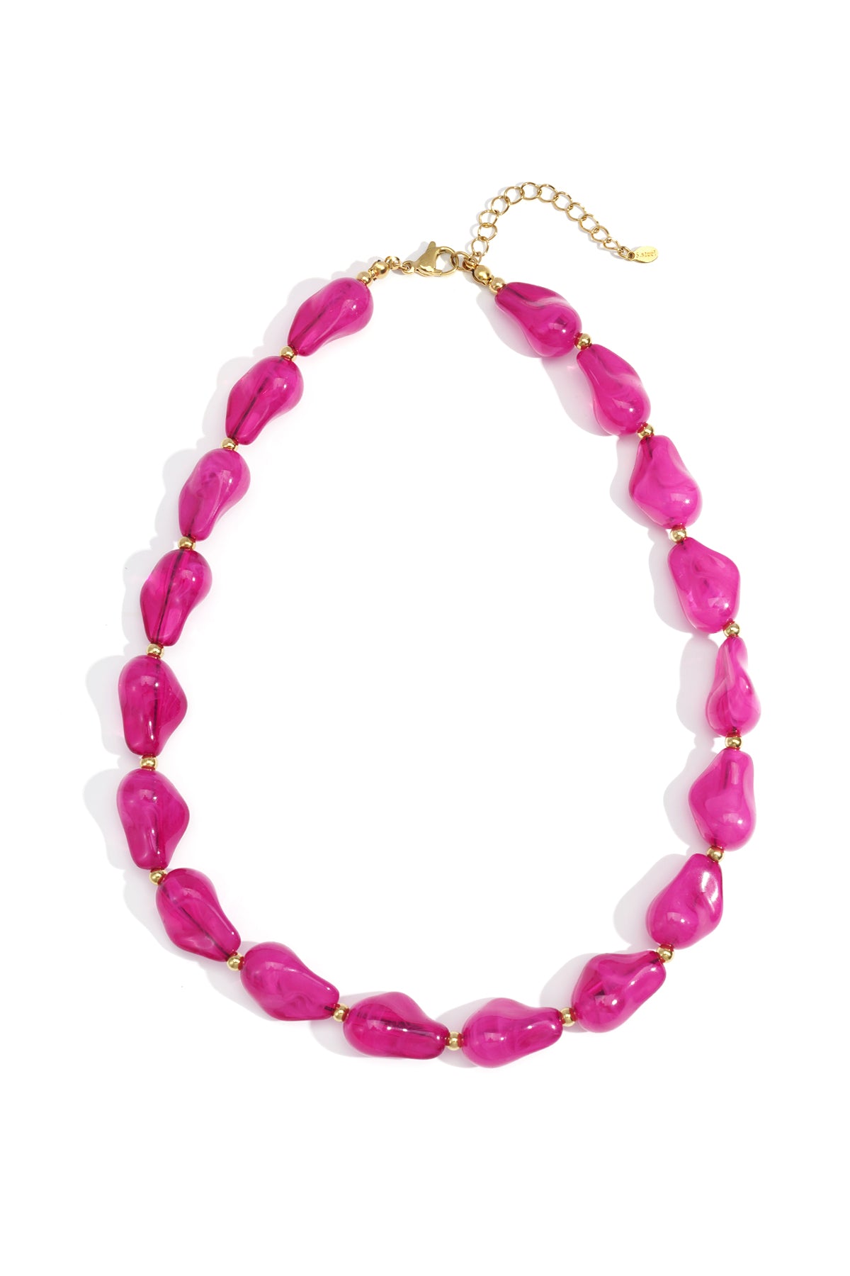 Colliers de perles en acrylique, série décontractée, simple et quotidienne, bijoux pour femmes