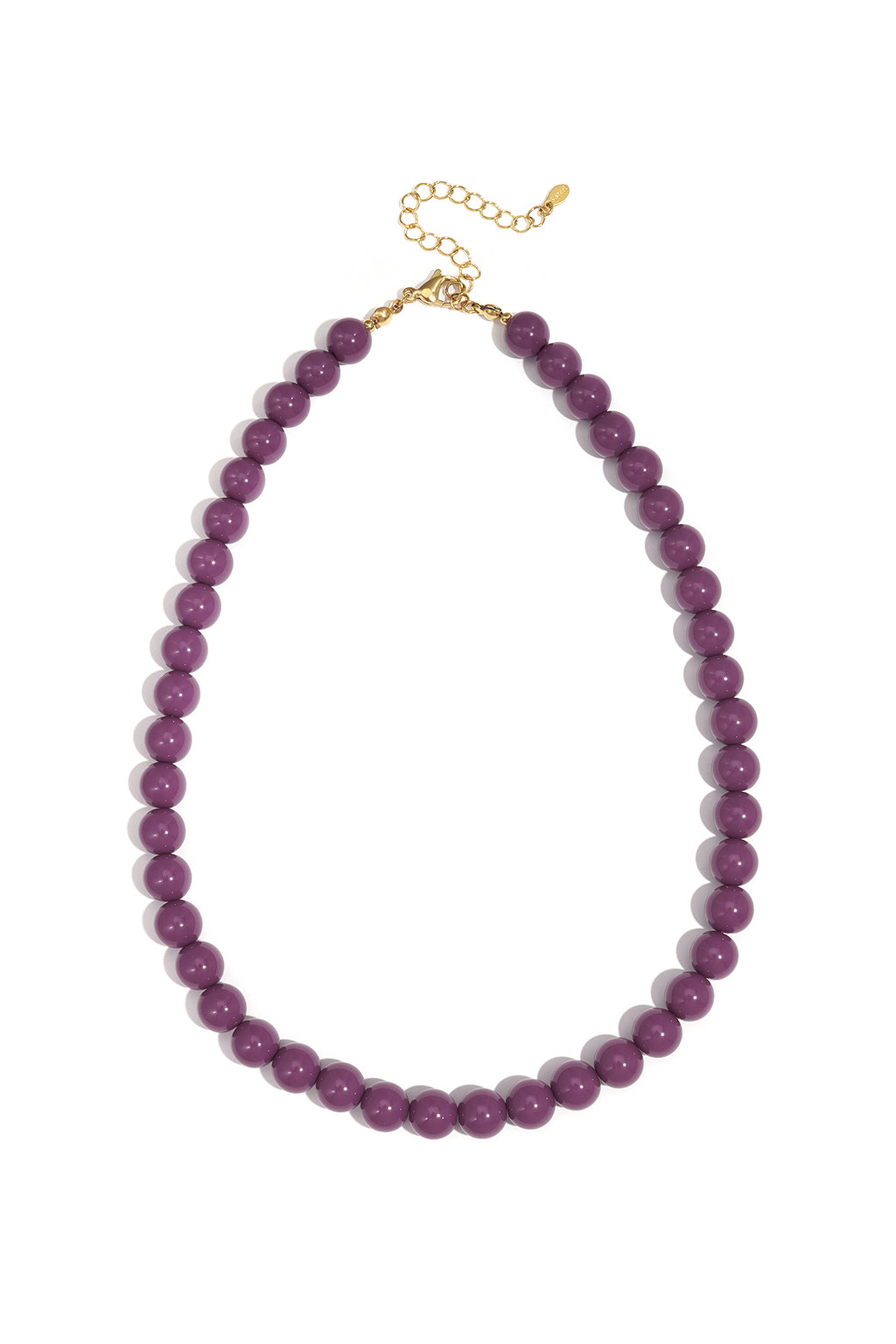 Collier à perles moyennes-10mm