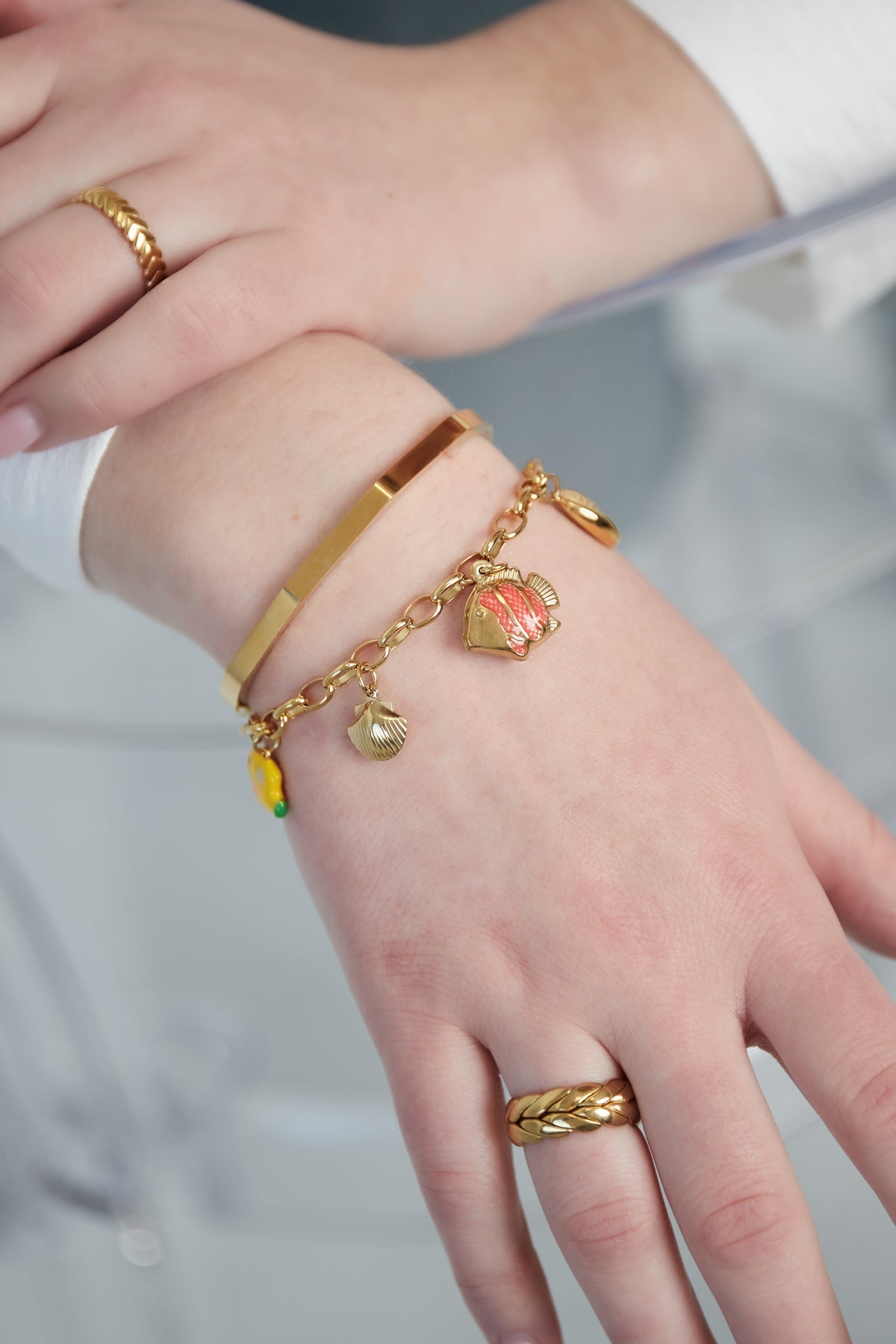 Bracelet Poissons dans la mer