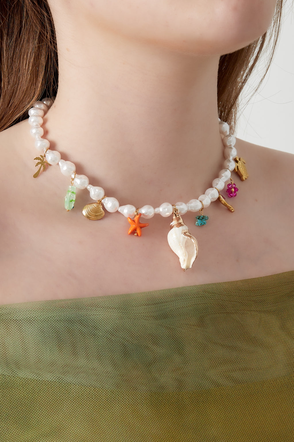 Collier à breloques de plage