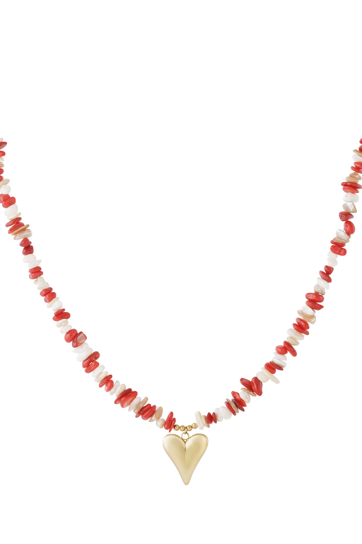 Colliers pendentifs en acier inoxydable Cœur Série Casual Daily Simple Bijoux pour femmes