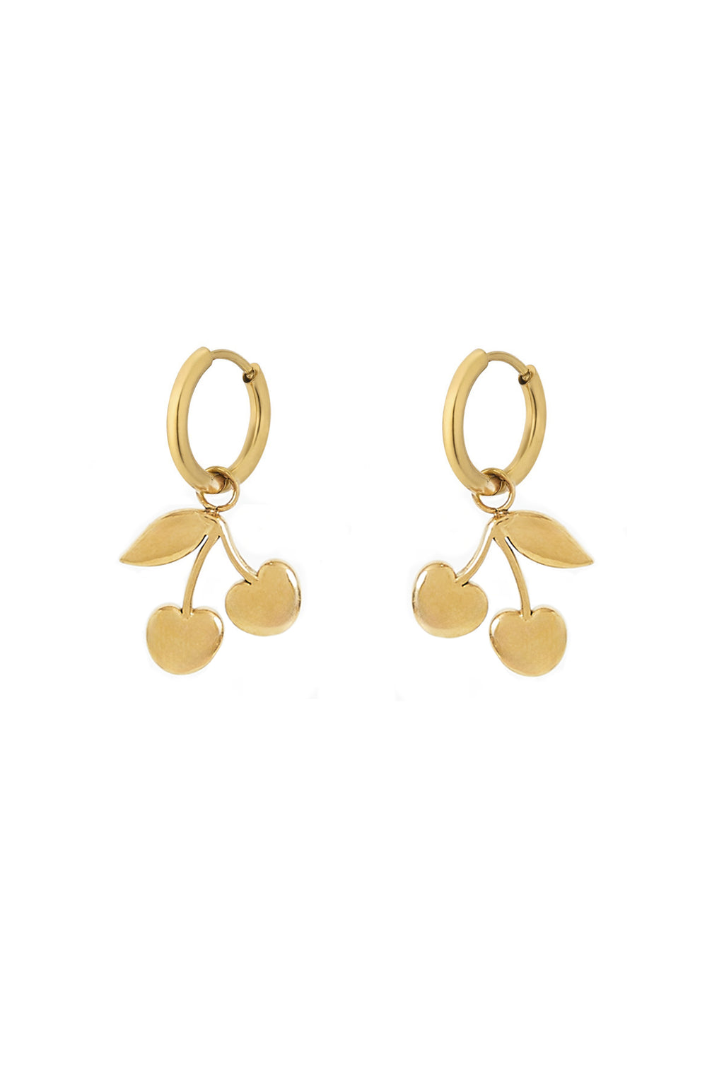 boucles d'oreilles cerises