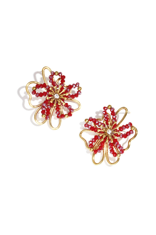 Boucles d'oreilles Fleur - 59120