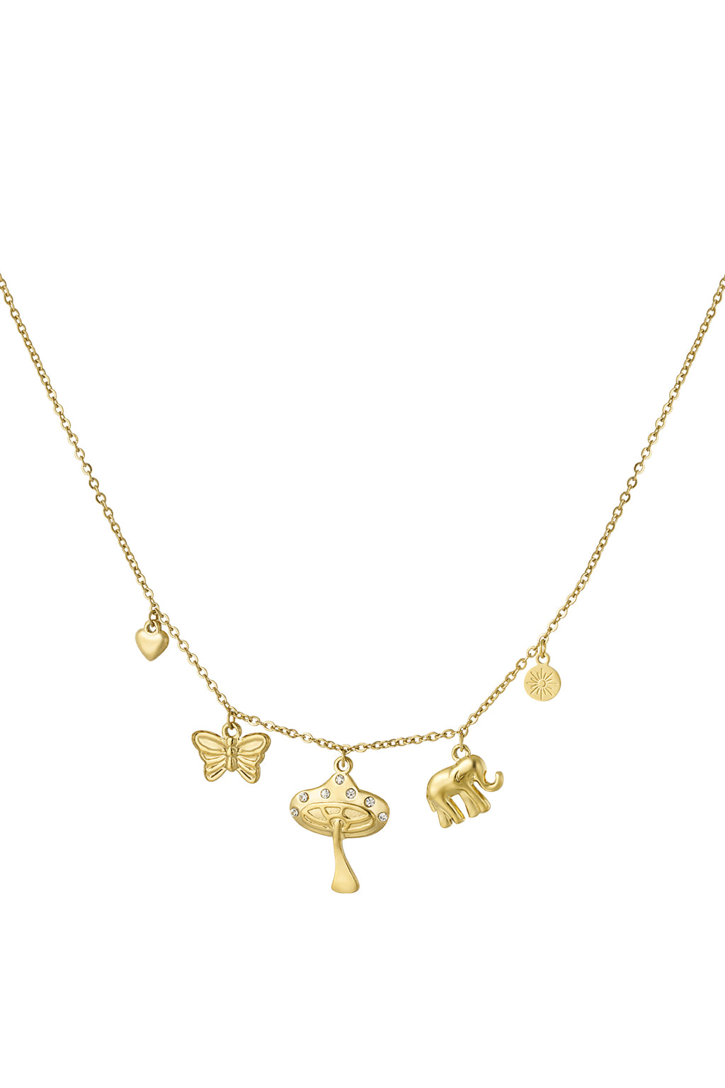 collier à breloques énergie angélique