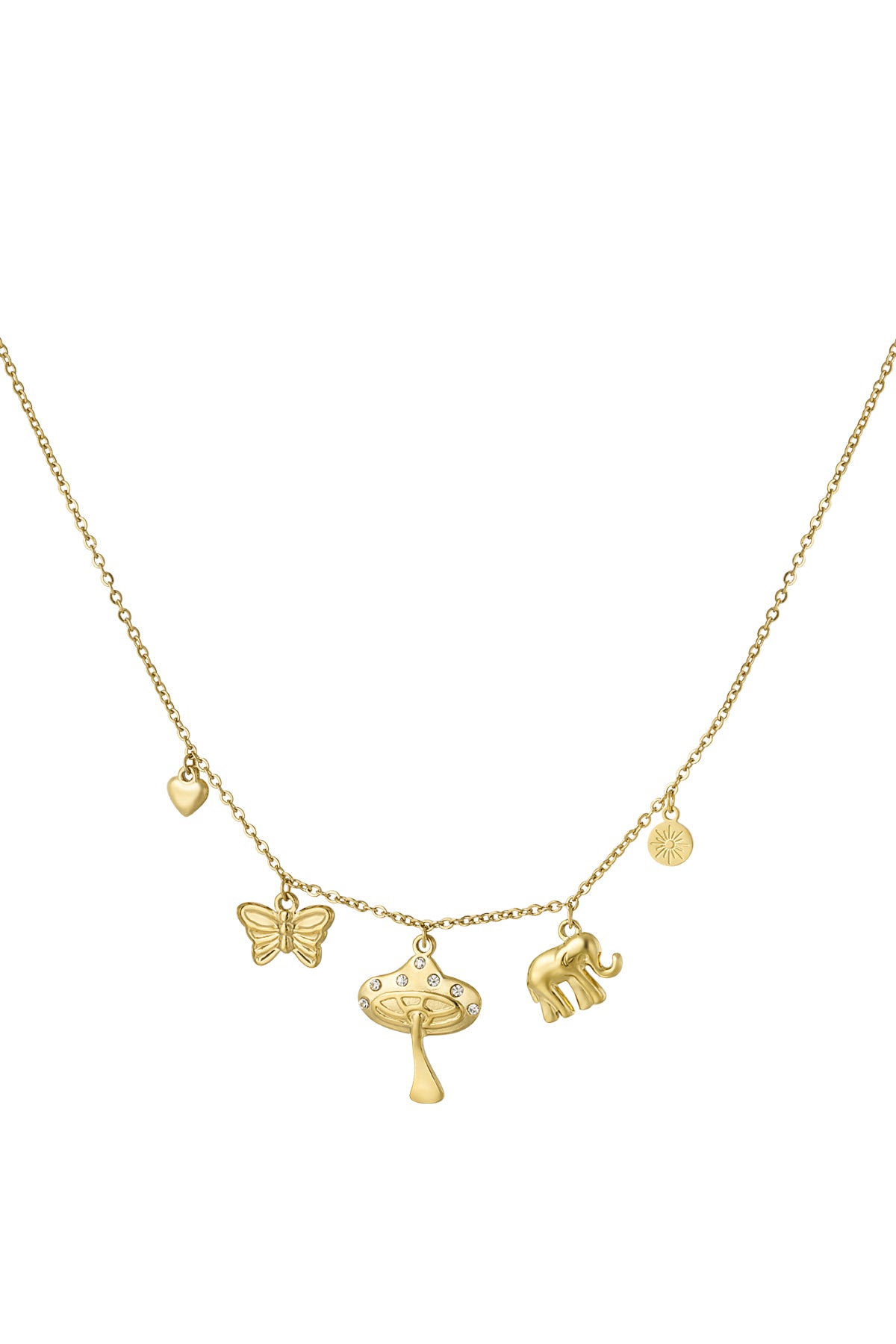 collier à breloques énergie angélique