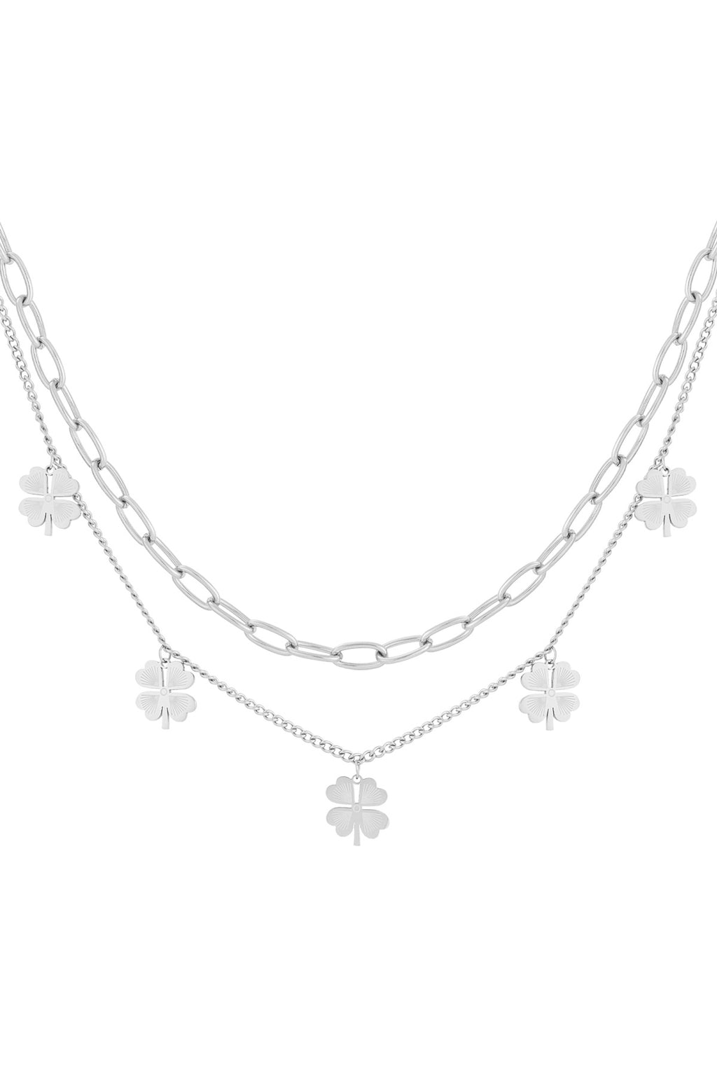 collier porte-bonheur à plusieurs niveaux