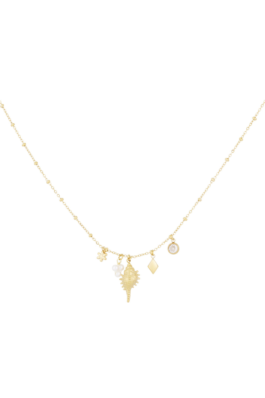 collier à breloques côtières