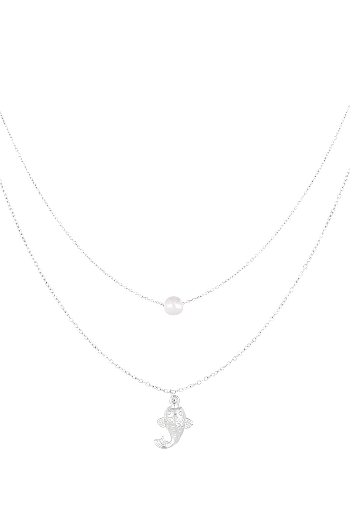 Collier poisson et perle