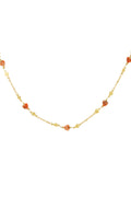 Collier Embrace the love - Couleur vert et or
