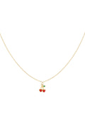 collier amour cerise