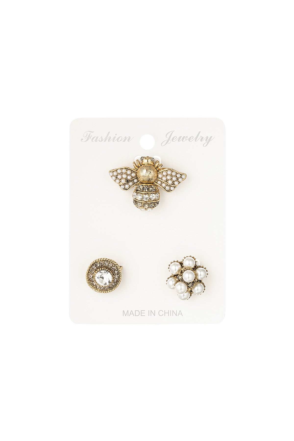 Trio de Broches Busy Bee - 18171