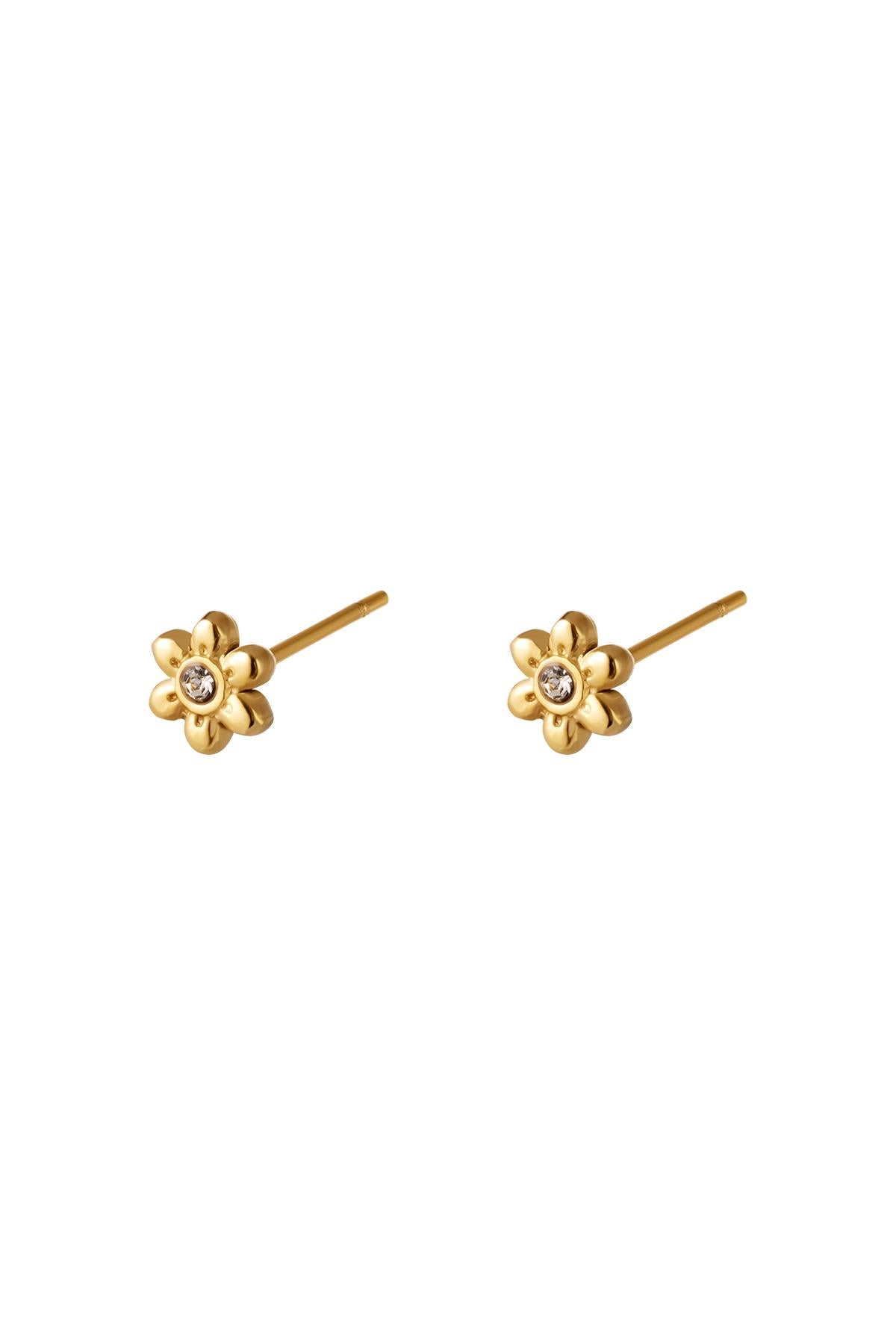 Boucles d'oreilles Fleur - 0115
