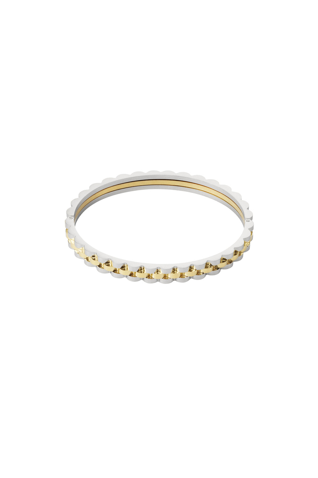 Bracelet jonc à maillons - 16345
