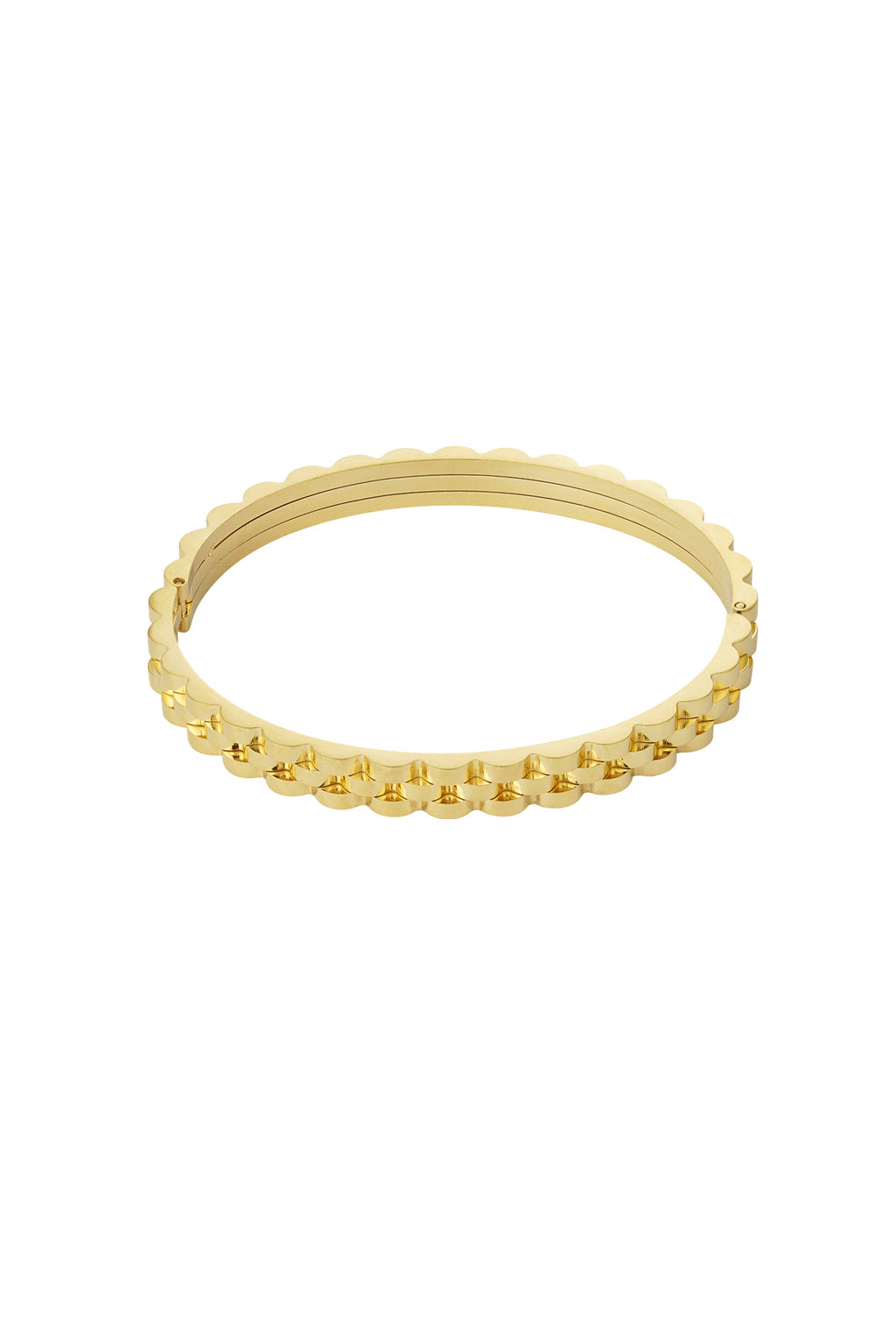 Bracelet jonc à maillons - 16345