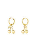 boucles d'oreilles cerise sur le gâteau