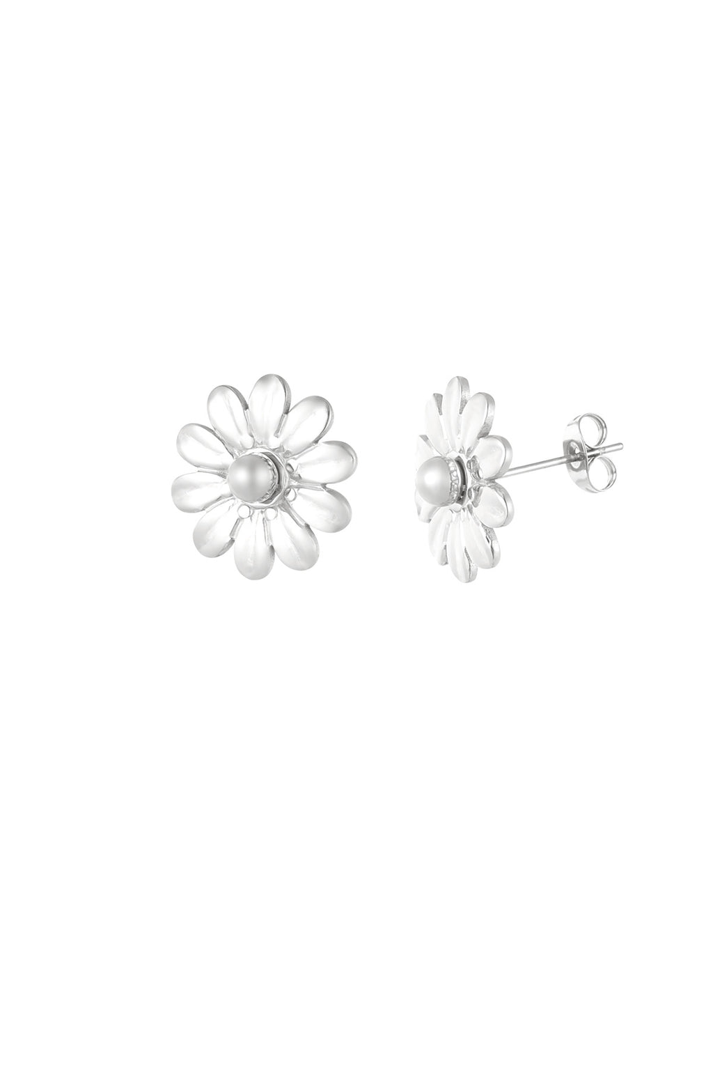 Boucles d'oreilles  Pois Fleuris -18251