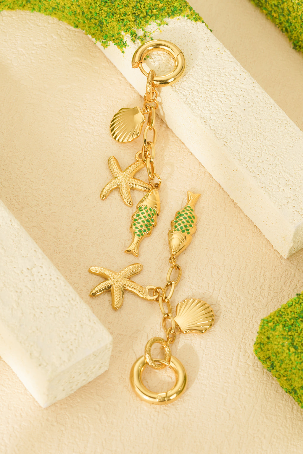 boucles d'oreilles monde marin