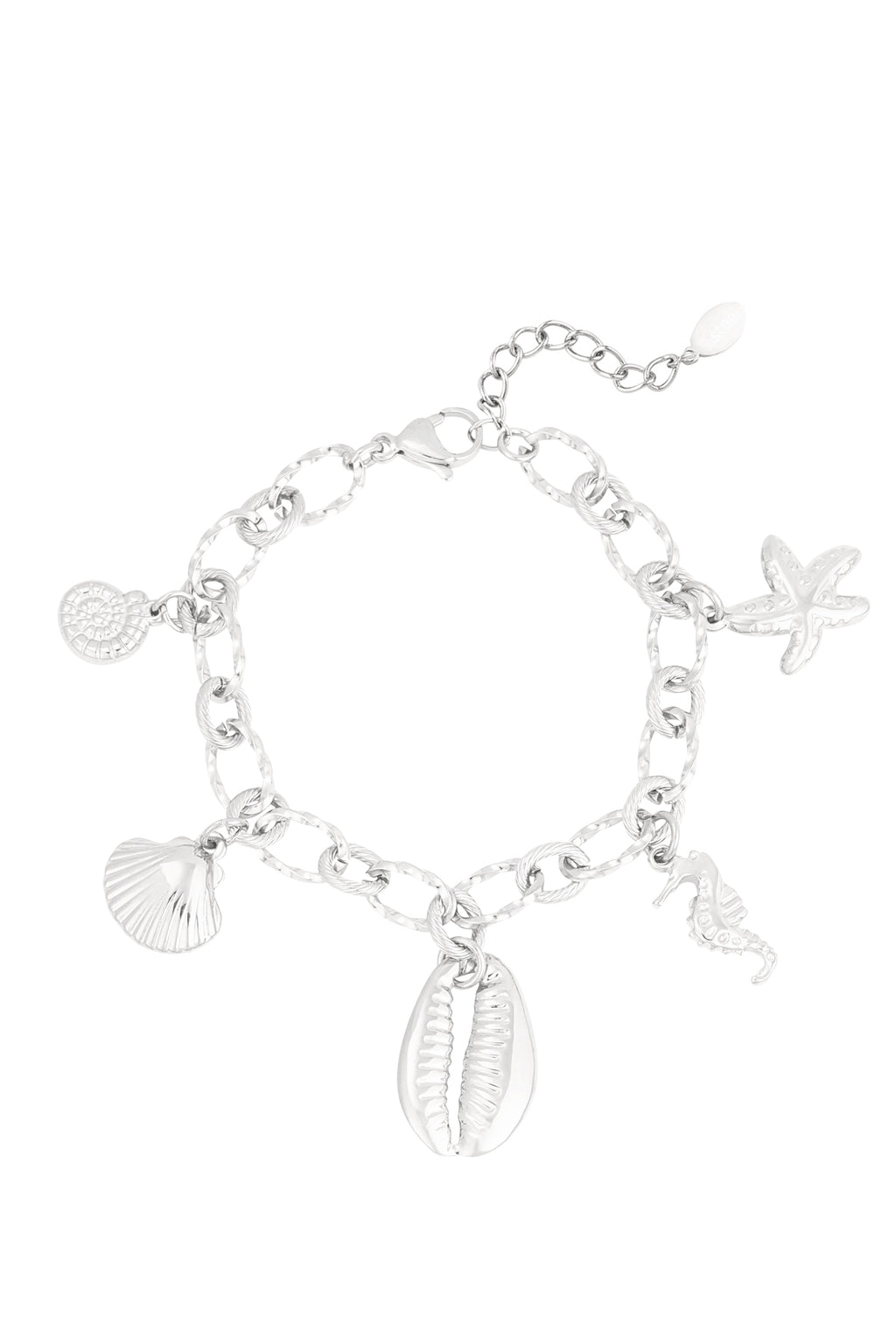 bracelet à breloques mer sauvage