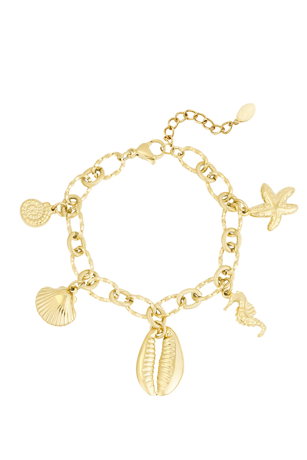 bracelet à breloques mer sauvage