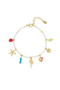 bracelet colCouleur Oré - Couleur Or blanc