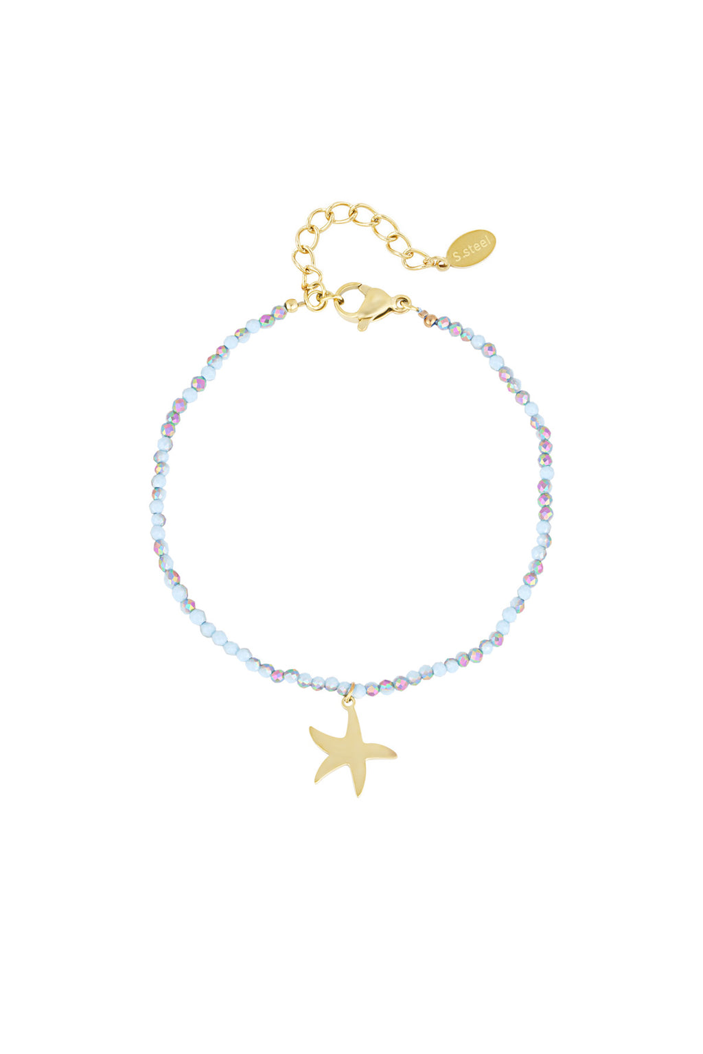 Bracelet étoile de mer colorée