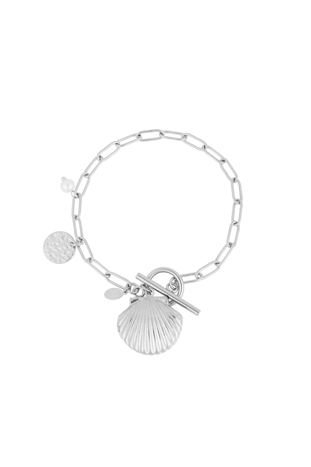 bracelet avec breloque coquillage