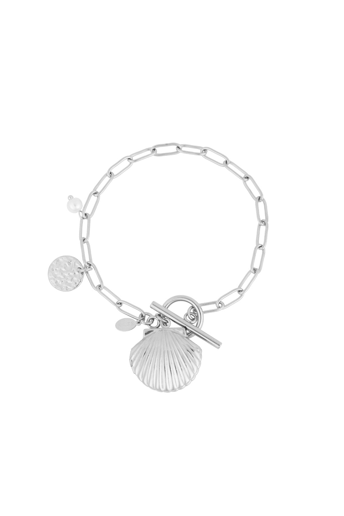 bracelet avec breloque coquillage