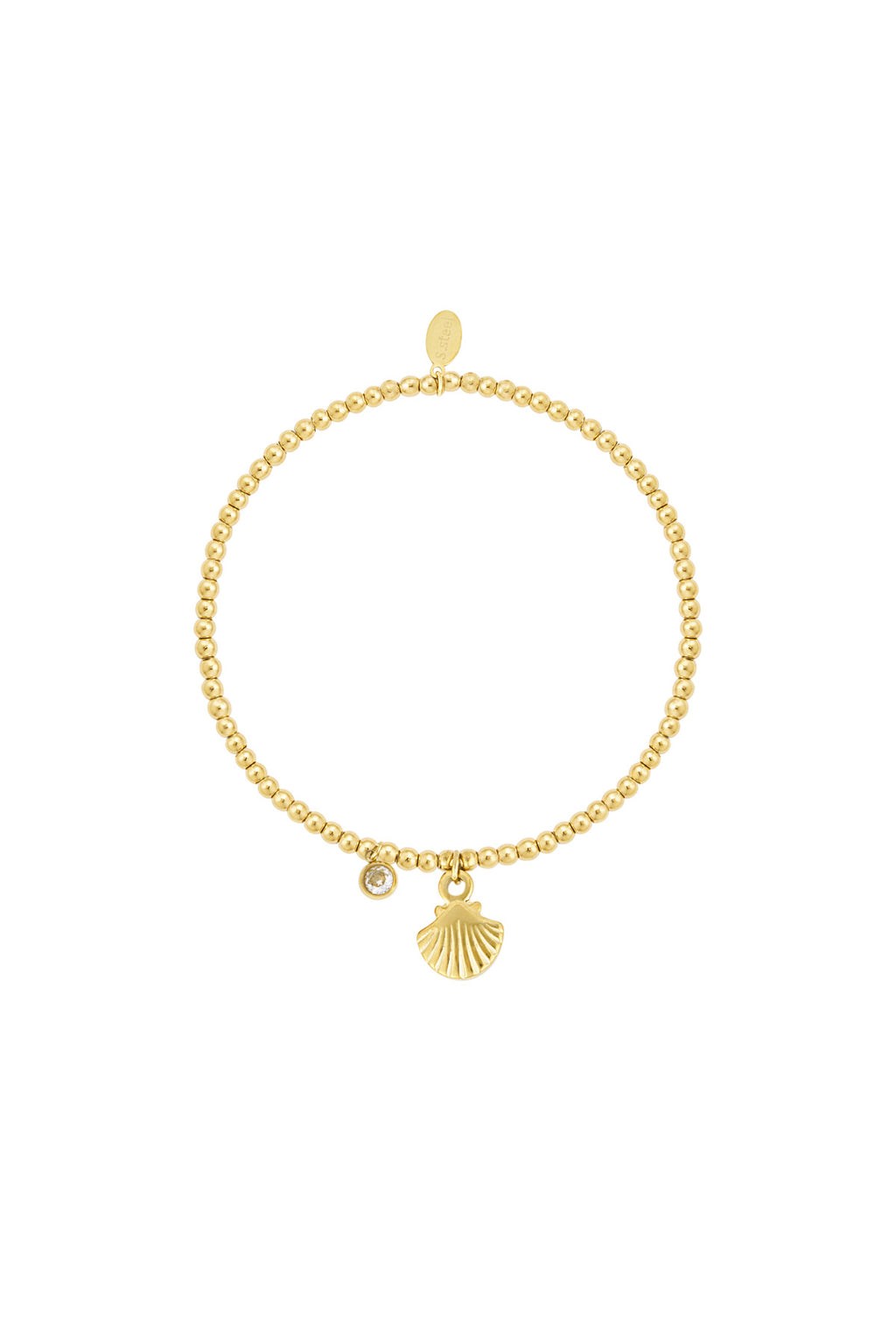 bracelet simple coquillage scintillant