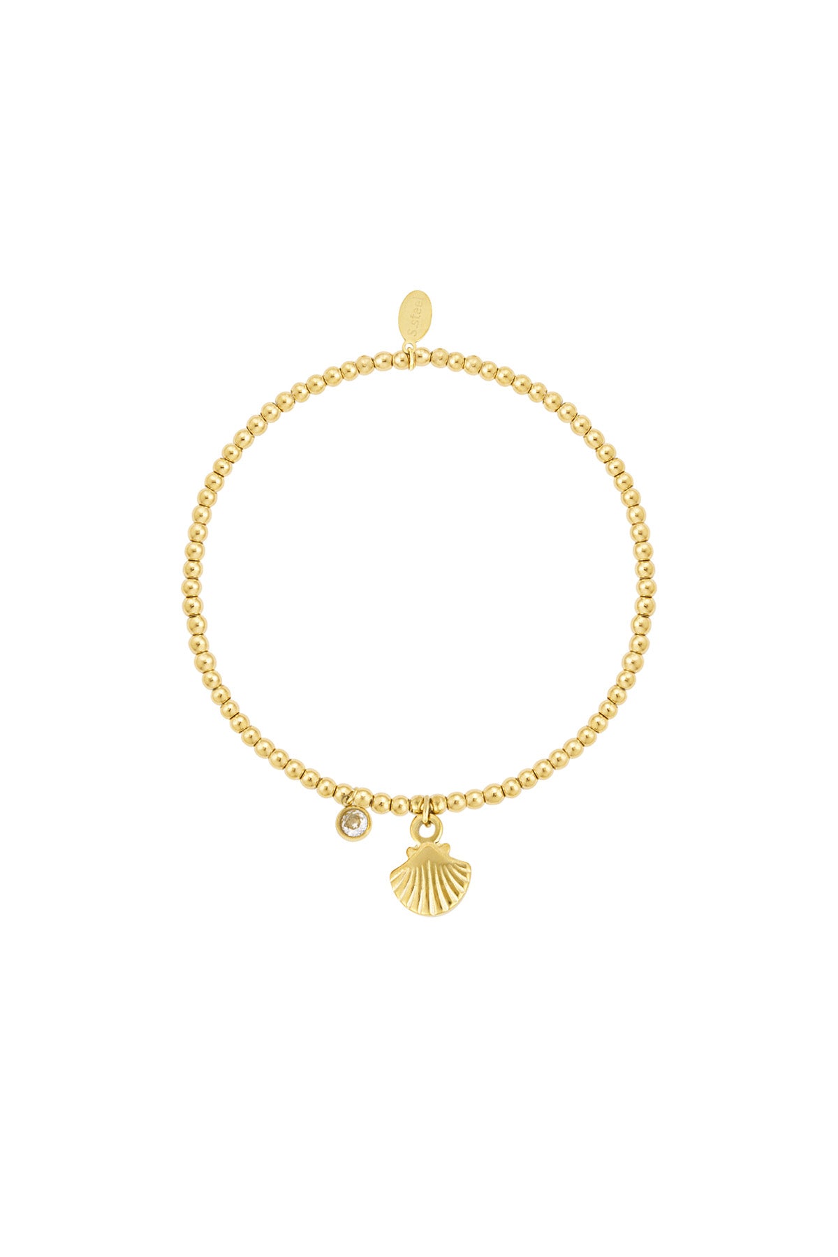 bracelet simple coquillage scintillant