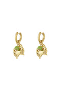 boucles d'oreilles crabe
