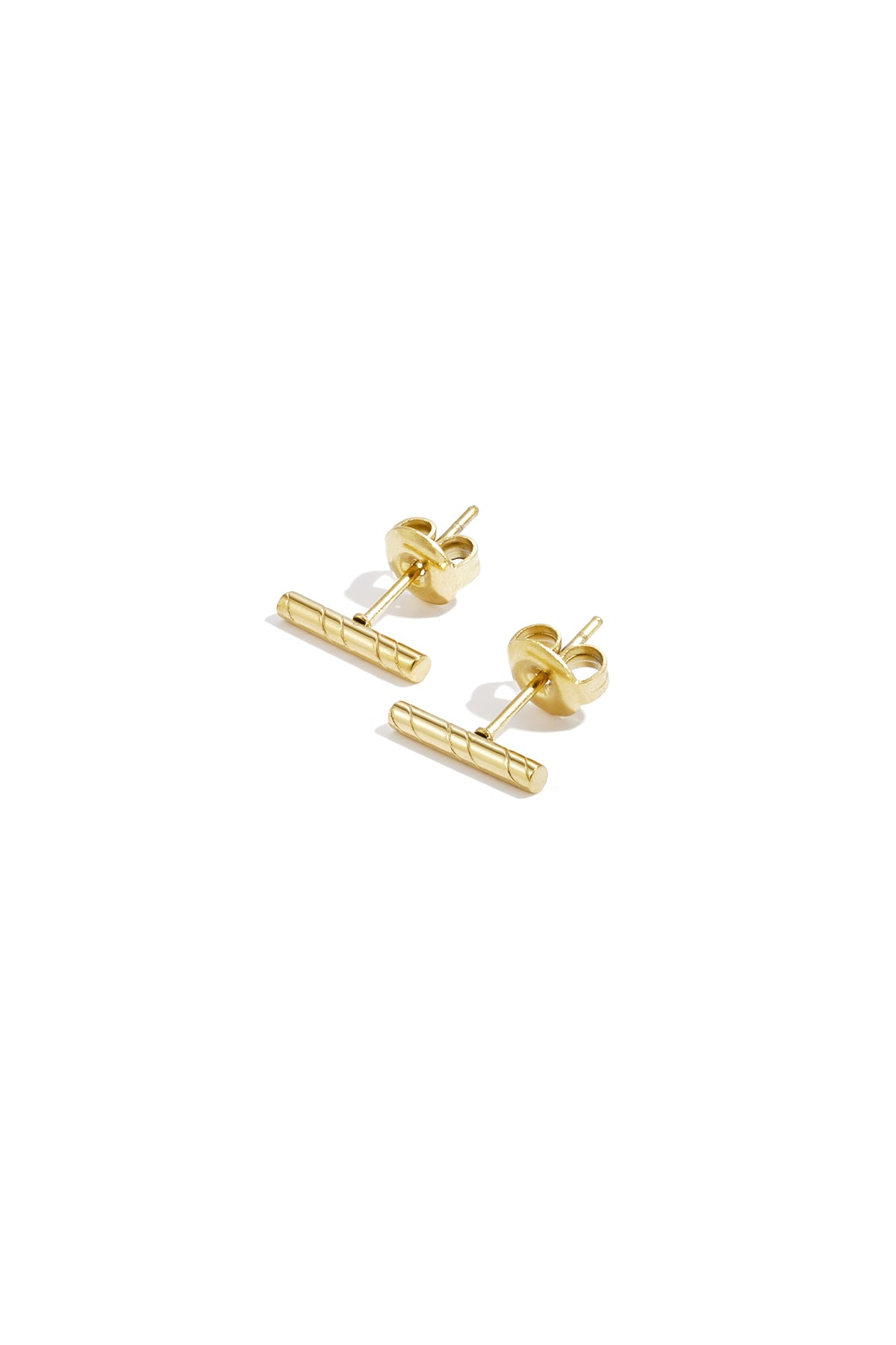 Boucles d'oreilles crampons rayés 	62860