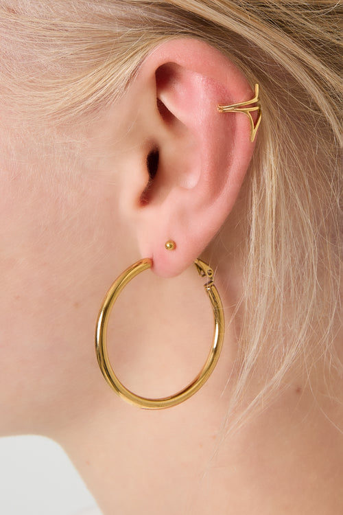 Boucles d'oreilles créoles - 53380