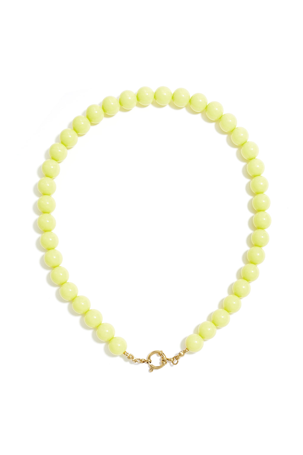 Collier de perles avec fermeture sur le devant - 49130