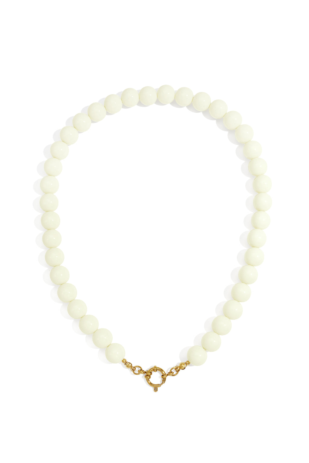 Collier de perles avec fermeture sur le devant - 49130