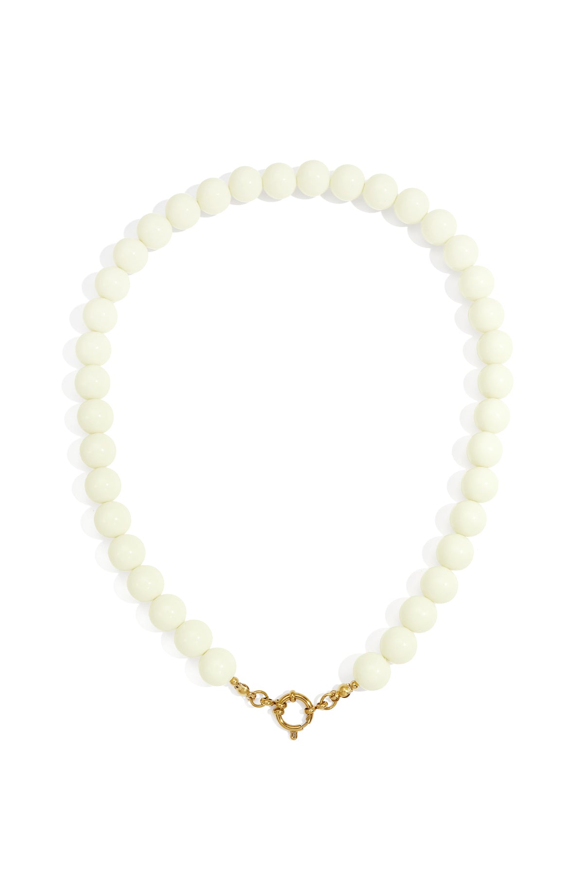 Collier de perles avec fermeture sur le devant - 49130