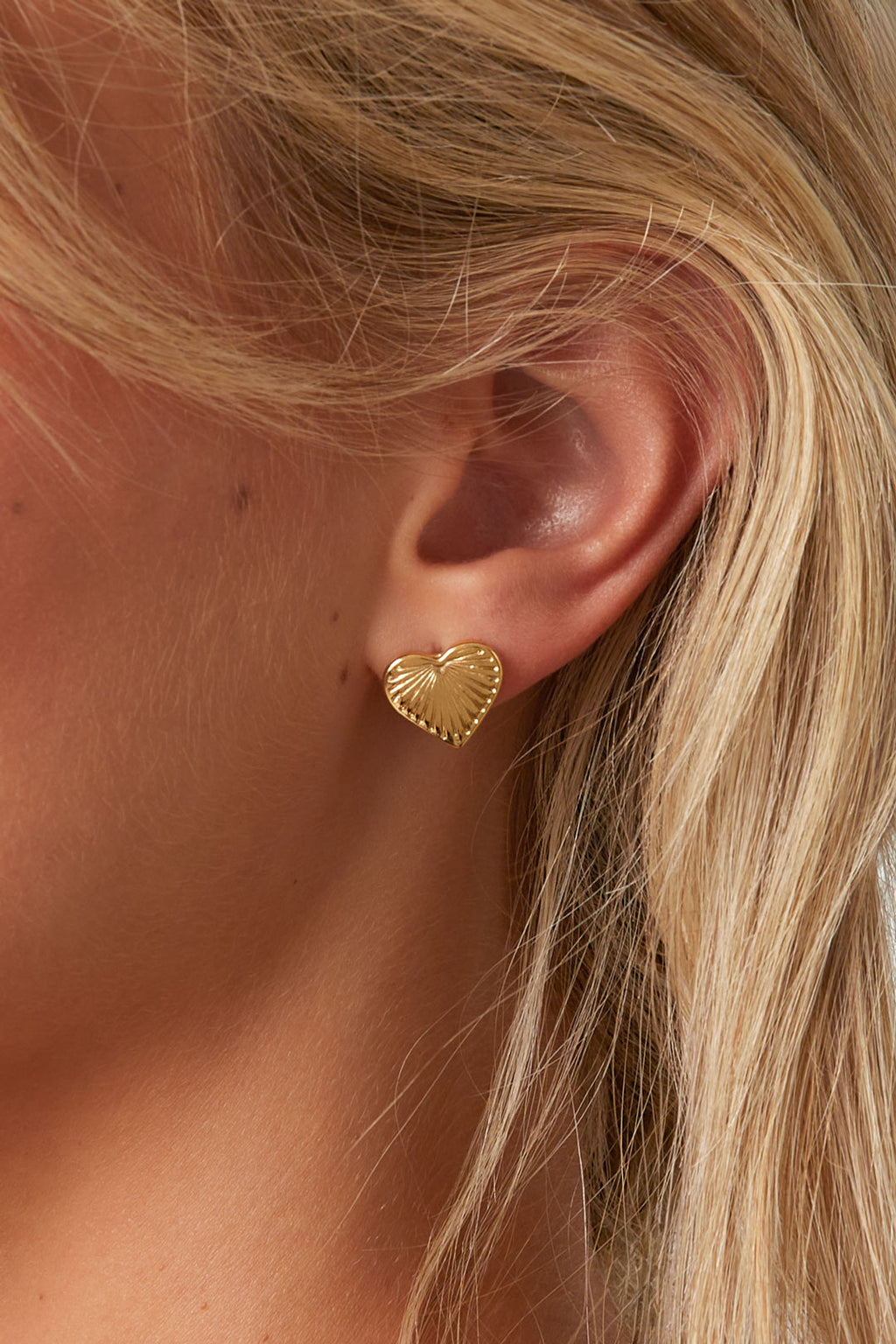 Boucles d'oreilles à tige série Heart Daily 49118