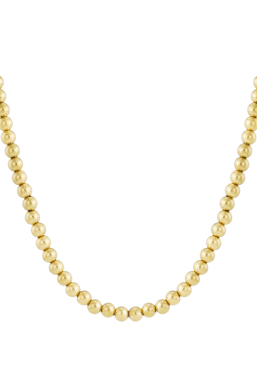 Collier de perles creuses -10mm